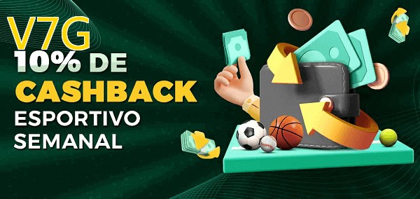 10% de bônus de cashback na V7G