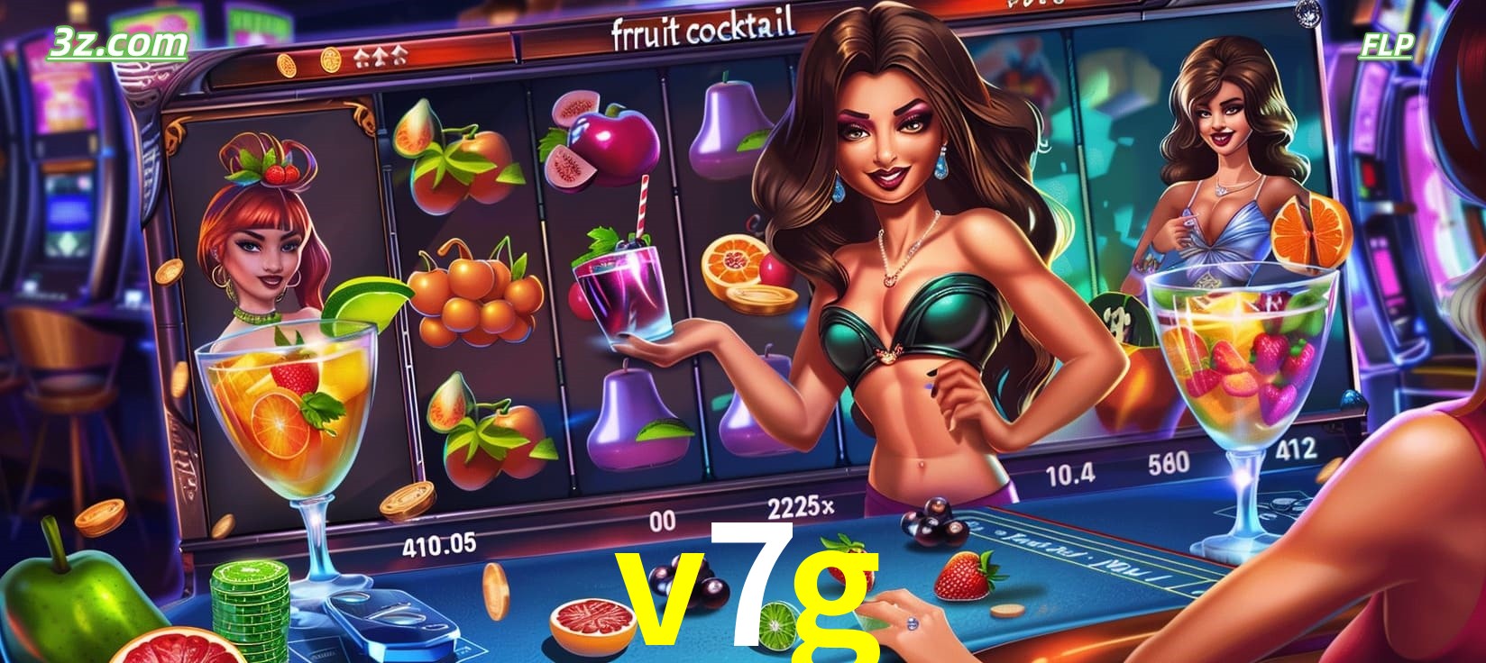Cassino online v7g Brasil com slot Fruit Cocktail divertido